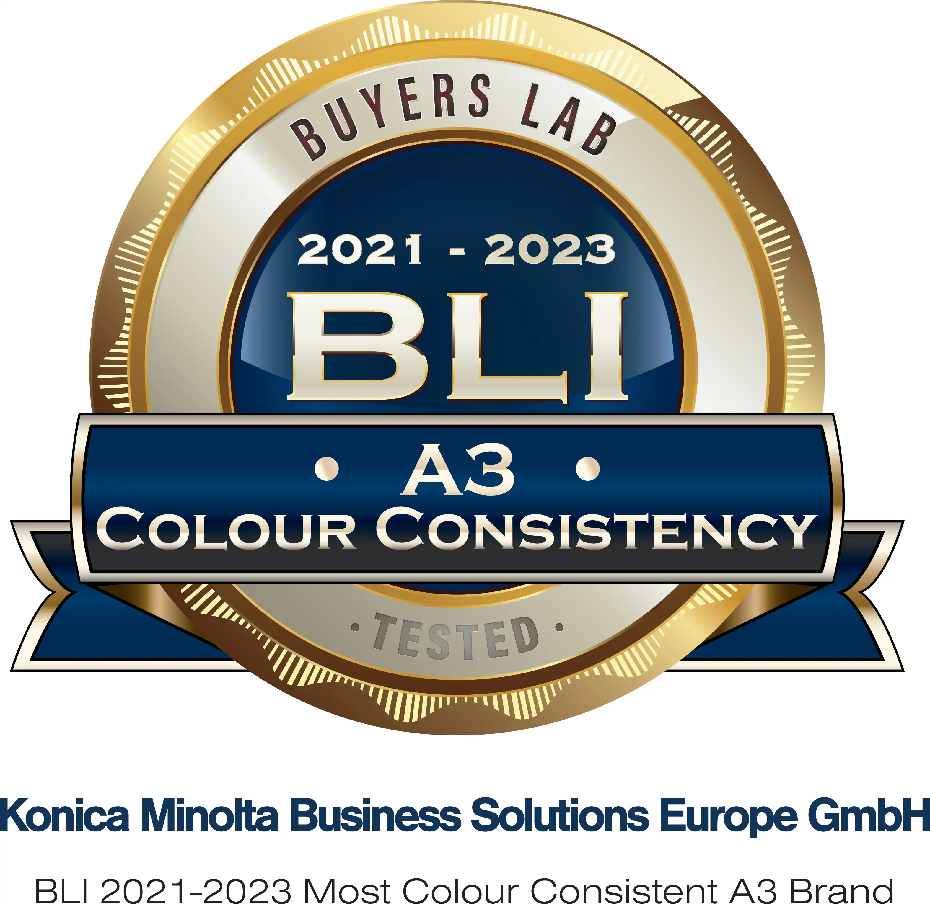 BLI 2021.–2023. gada konsekventākās krāsu atveides A3 formāta zīmolu balva