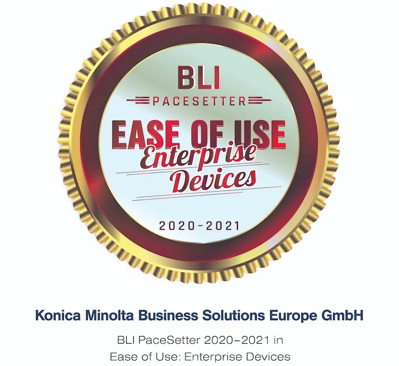 BLI PaceSetter balva par vienkāršu uzņēmumu ierīču lietošanu