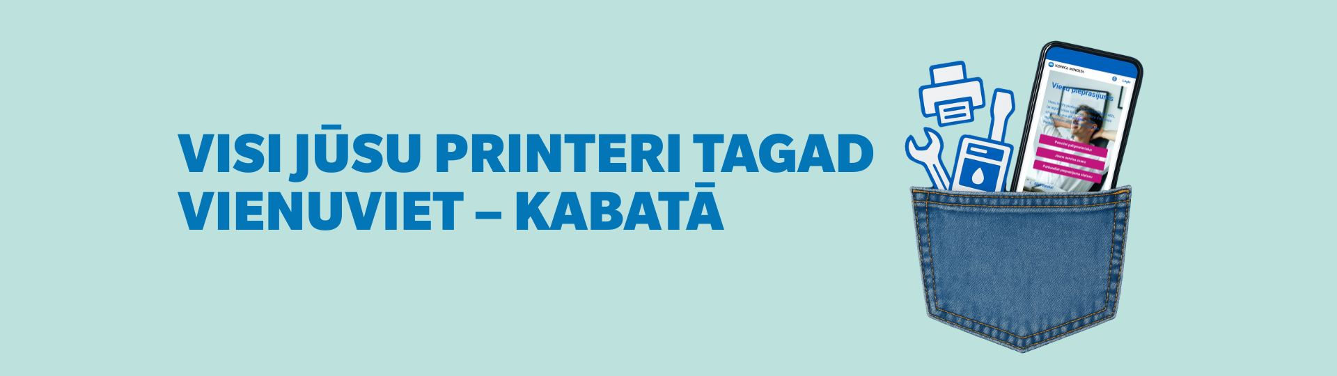 Konica Minolta klientu portāls tagad ir pieejams!