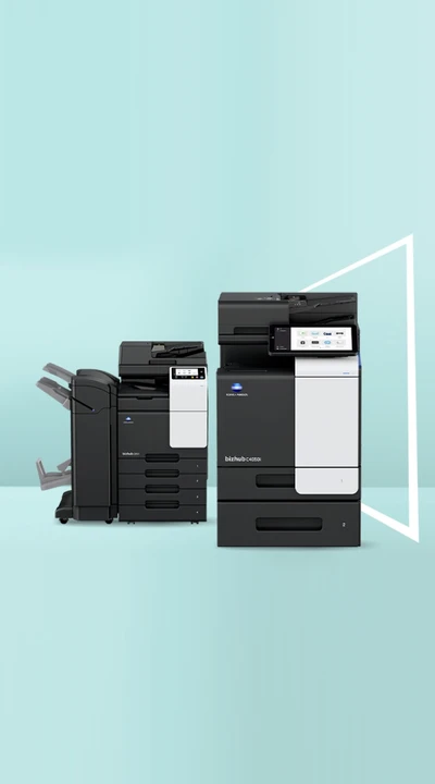 You have a Konica Minolta printer but you don't have a contract?