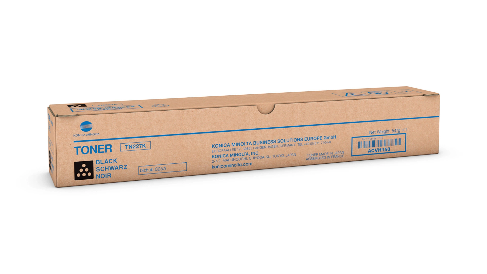 Toner Black for bizhub C257i - TN227K | Konica Minolta